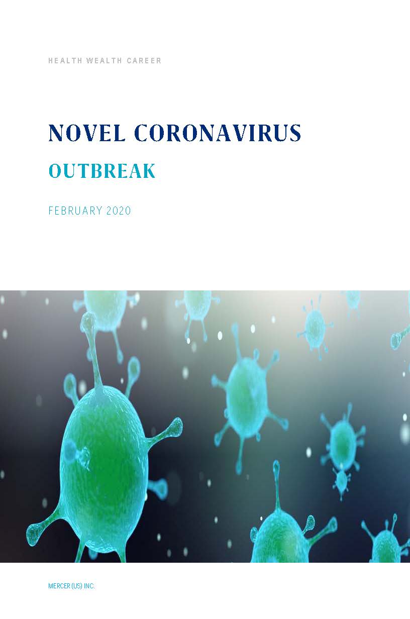 Novel Coronavirus Outbreak report cover