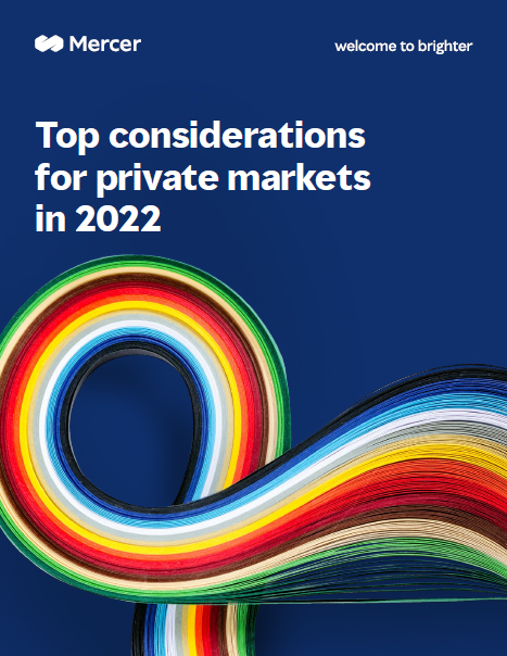 Private markets - top considerations for 2022